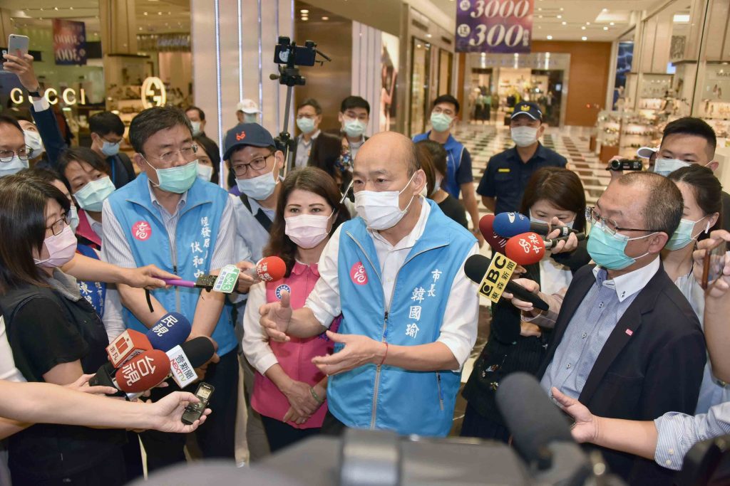 針對敦睦艦隊完成疫調 韓國瑜感謝中央軍方聯手配合