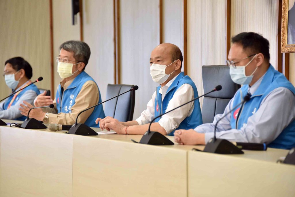 公共安全第一！韓國瑜視察KTV實地消防演練