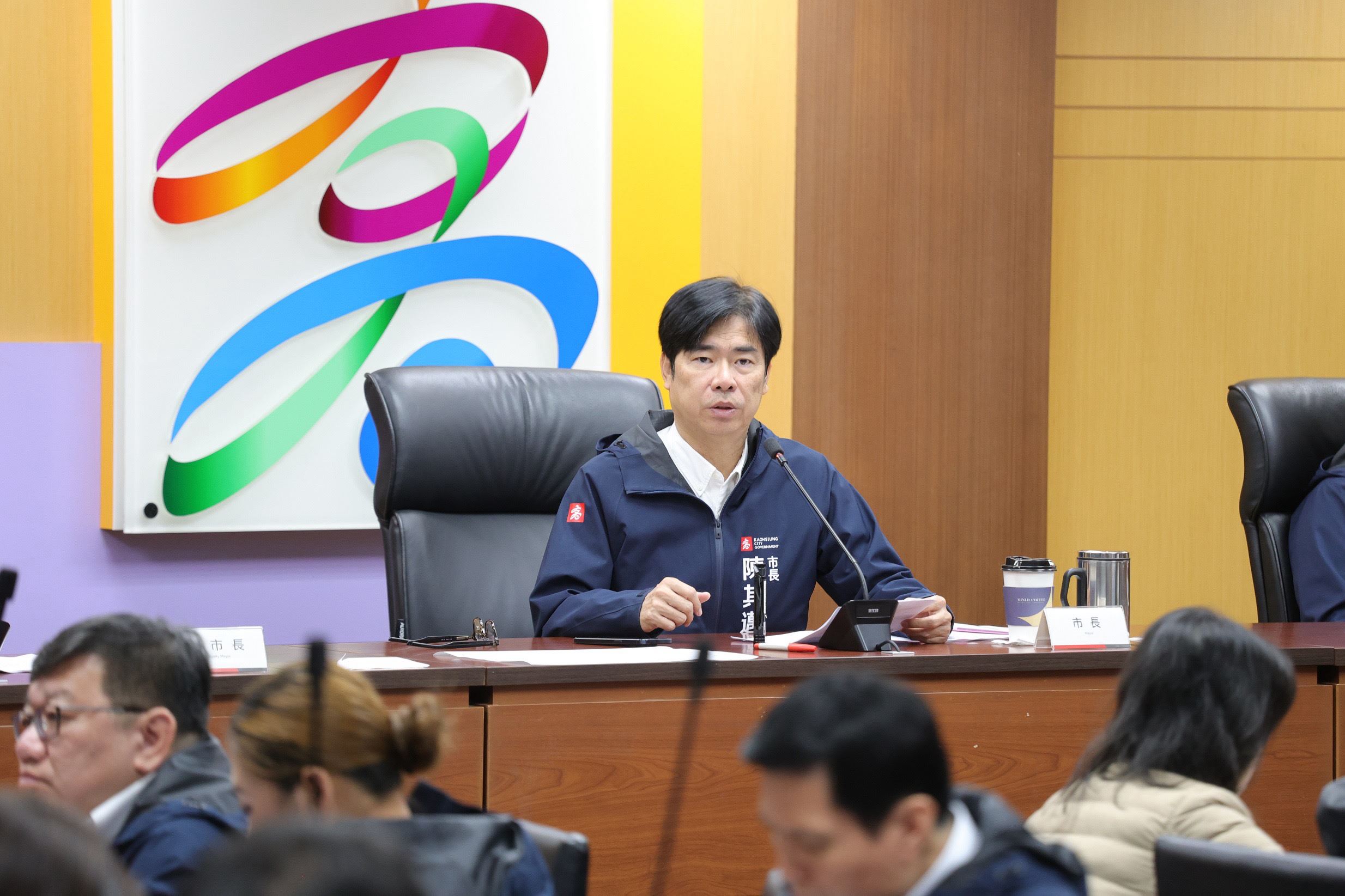 與早療孩童共度元宵 陳其邁：調高、擴大補助 成為慢飛天使家庭神隊友